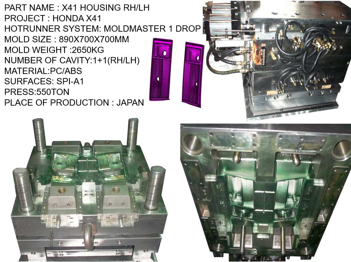 X41 HOUSING RH&LH